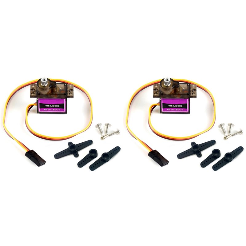 Rc Helicopter Servo - เซอร์โว B78B-2X MG90S เกียร์โลหะ แรงบิด 2