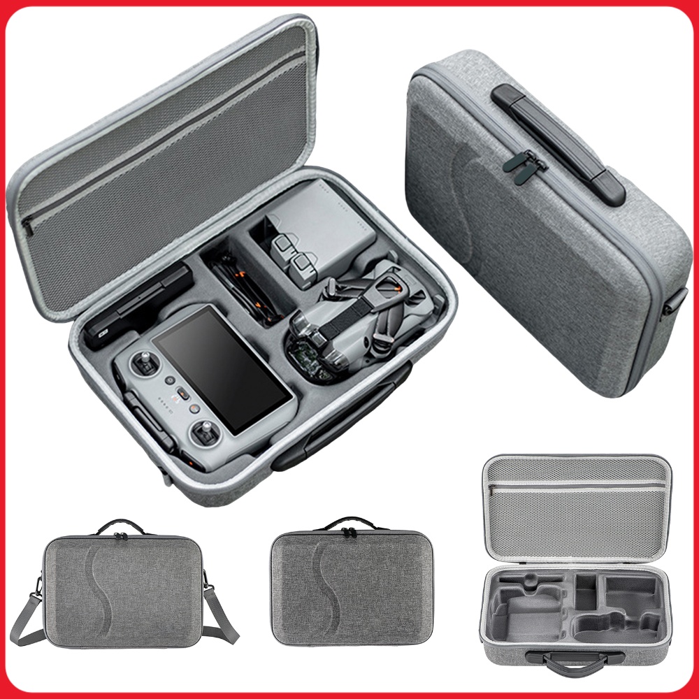 Rc Helicopter Bag - กระเป๋าสะพายไหล่แบบพกพา พร้อมเคสแข็งสำหรับจัดเก็บและป้องกัน รุ่น Mini 5 Pro